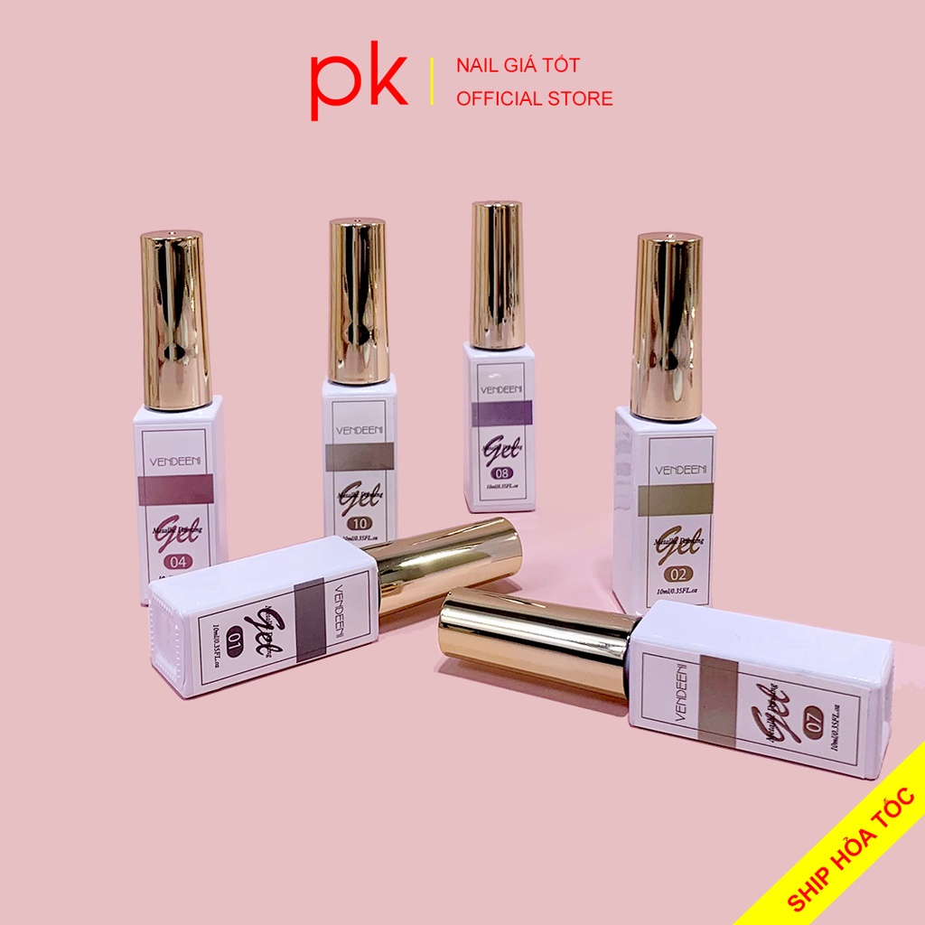 Gel vẽ cọ nét Metan Vendeeni cao cấp chai 12ml đủ màu