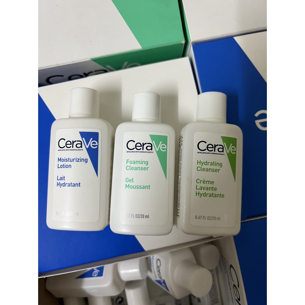 Sữa Rửa Mặt CeraVe Cho Da Thường Đến Khô 20ml