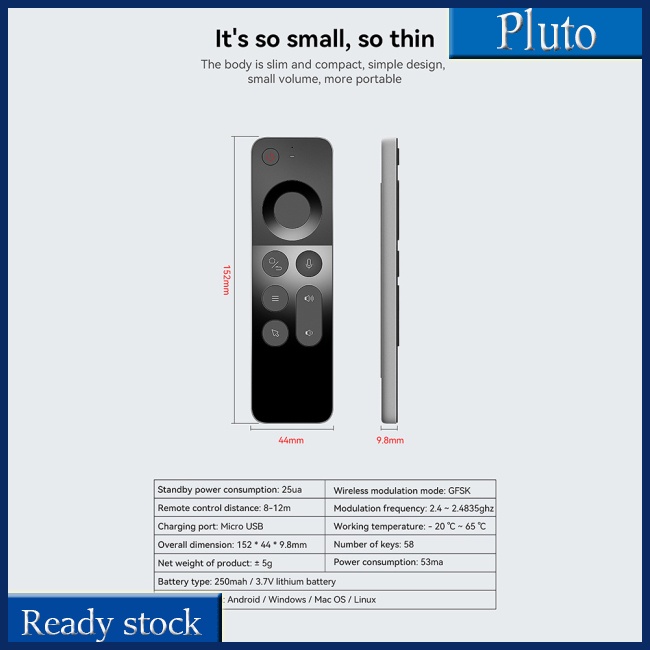 Mới Bàn Phím Và Chuột Không Dây 2.4g W3 Điều Khiển Từ Xa Bằng Giọng Nói Tiện