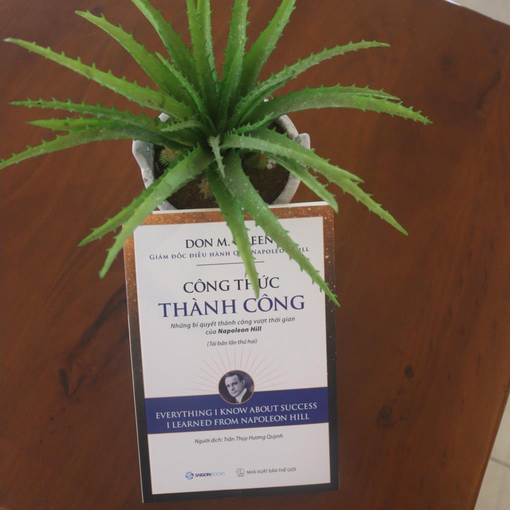 SÁCH: Công thức thành công: Những bí quyết thành công vượt thời gian của Napoleon Hill - SaiGonBooks