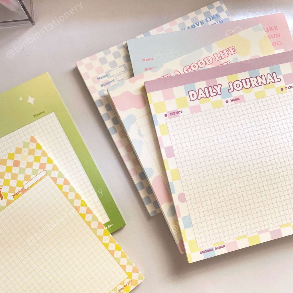 Giấy ghi chú Note For size trung học từ vựng, ghi chú nhỏ gọn GN01