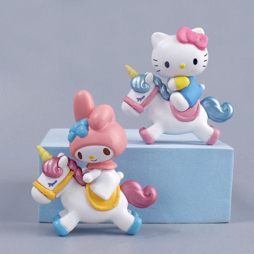 Đồ trang trí Nhân Vật REBUY1 KT Cat Action Bằng PVC Trang Trí Nhà Cửa