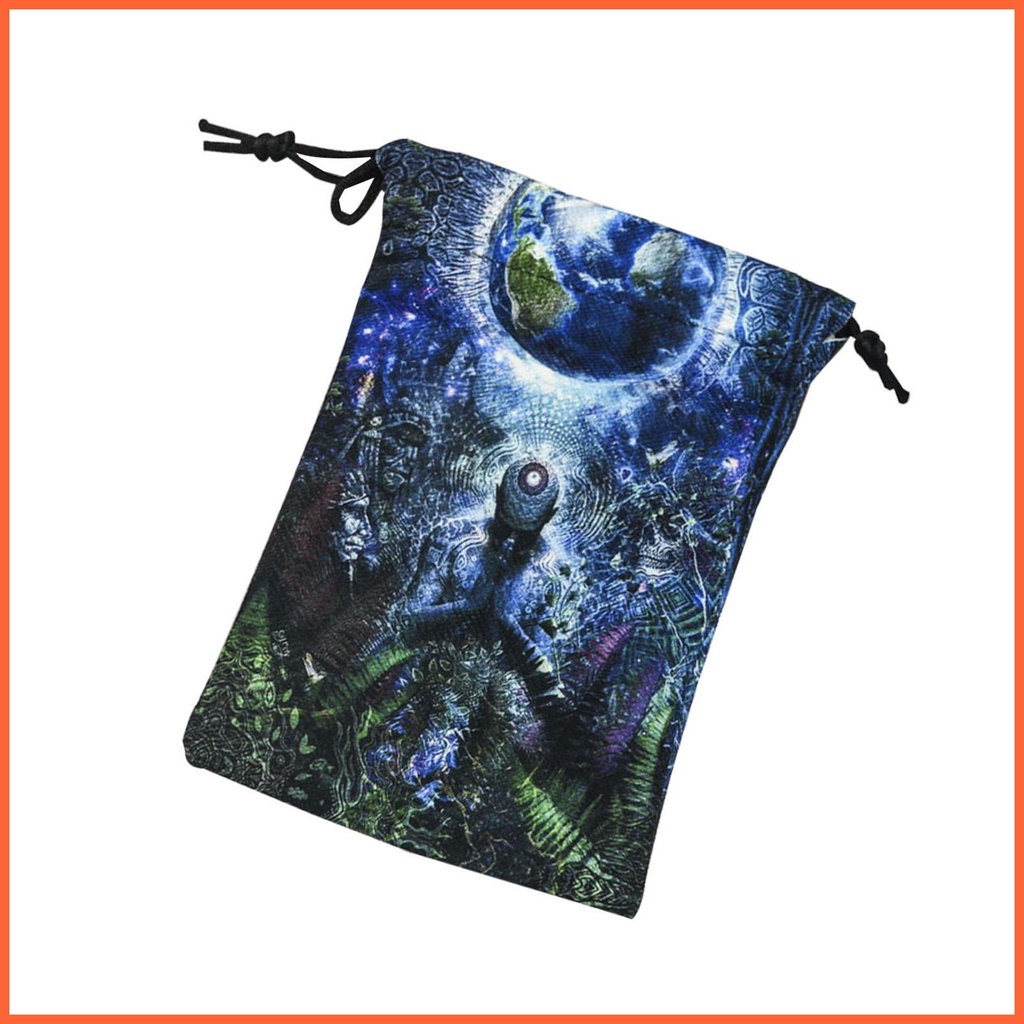 Túi Dây Rút Hai Mặt Đựng Thẻ Bài Tarot 2022 Tiện Dụng