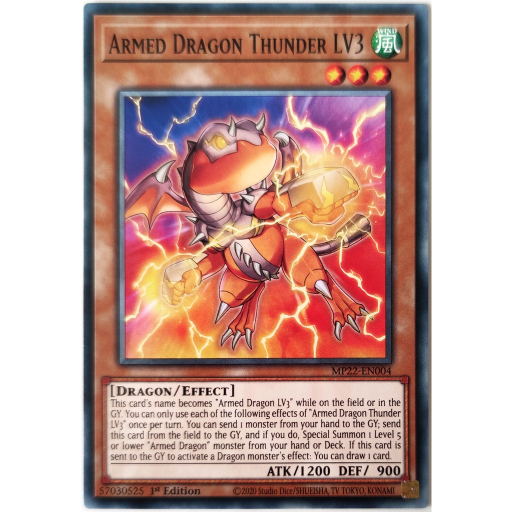[Thẻ Yugioh] Armed Dragon Thunder LV3 |EN| Common