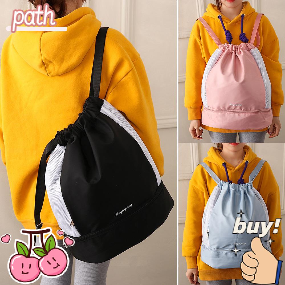 Ba Lô Thể Thao Đi Biển / Tập Thể Dục Chia Ngăn Khô / Ướt Màu Sắc Hồng Xinh Xắn