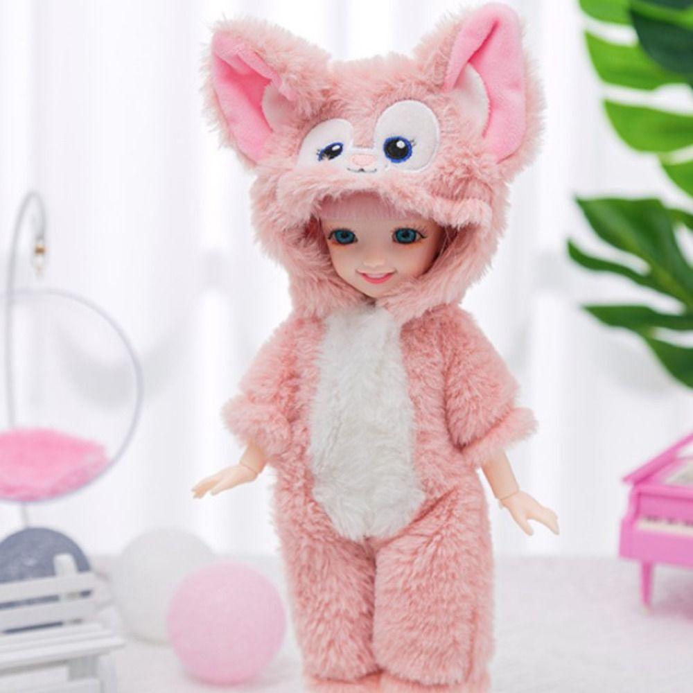 IVORY Thỏ Nhồi Bông 12 inch / 30cm Tự Làm Mặc Đồ Cho Búp Bê