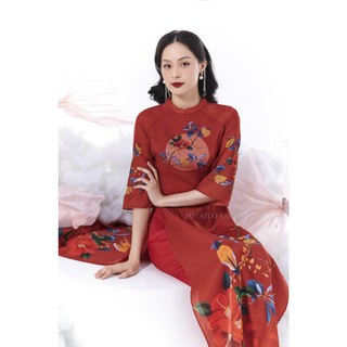 Sét áo dài Dạ Nguyệt cao cấp