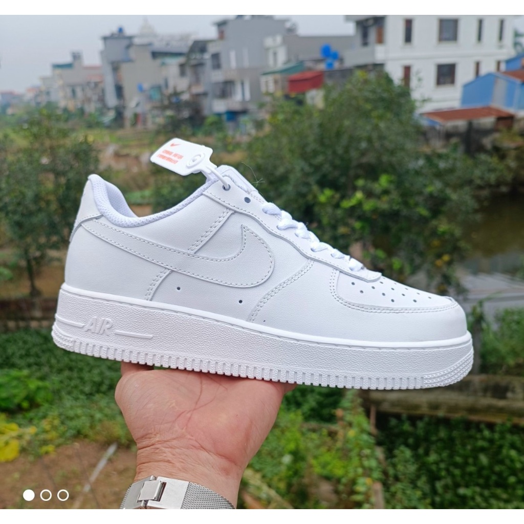 Giày AF1 Trắng full bản da thật SC