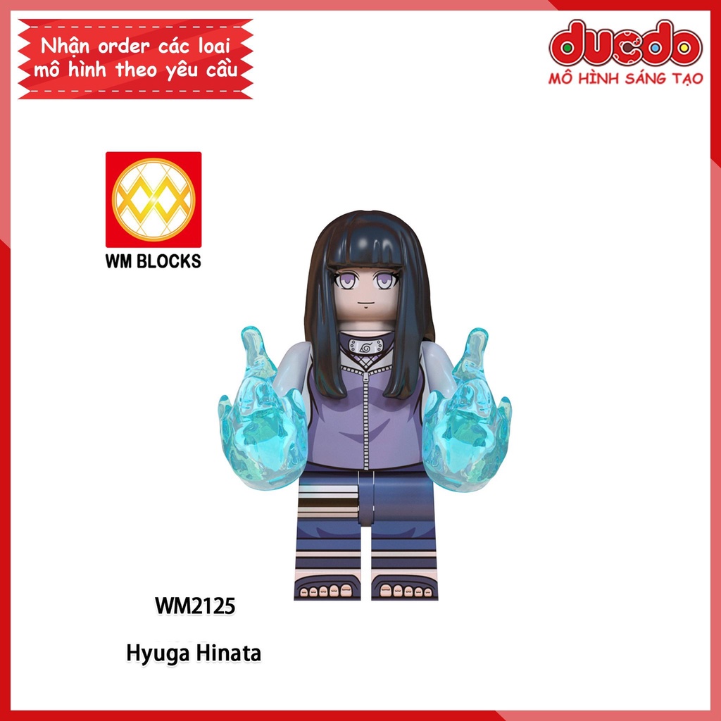 Minifigures các nhân vật trong Naruto Hokage Asuma Kurenai - Đồ chơi Lắp ghép Xếp hình Mô hình Mini WM WM6110
