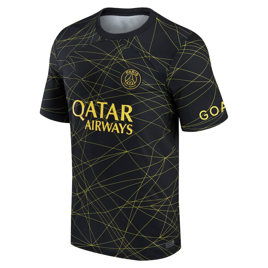 Áo Thun Bóng Đá Messi Mbappe Ramos Neymar Verratti YS2 2022-2023 Paris Saint-Germain PSG SY2