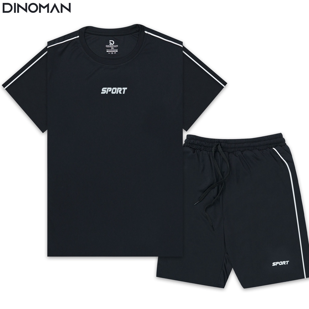 Bộ thể thao nam DINOMAN vải thun lạnh SPORT co giãn 4 chiều năng động - M36