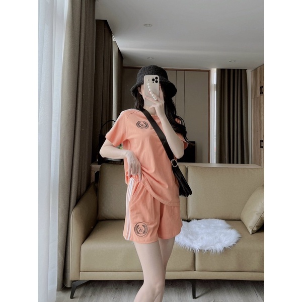 ❤️Bộ Đùi Nữ Mùa Hè Cộc Tay Thể Thao❤️Bộ Mặc Nhà Nữ Quần Short