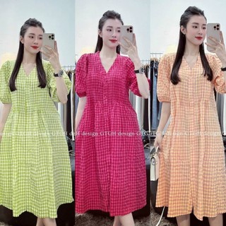 VÁY BẦU CHẤM BI SIÊU XINH CHẤT ĐẸP