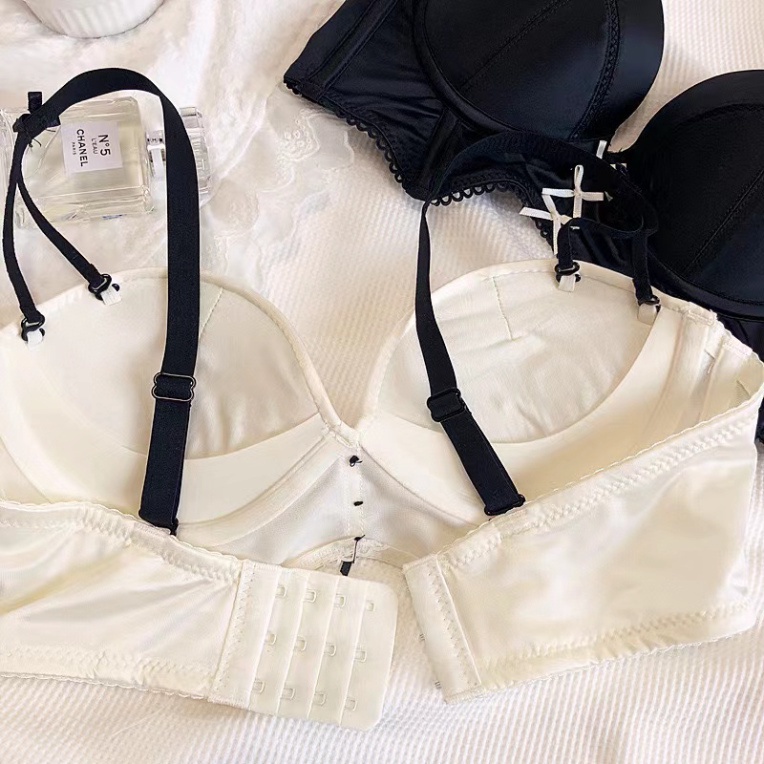 Áo bra áo ngực phong cách retro sexy lưng áo bản to mút vừa không gọng [MEOW Corset]