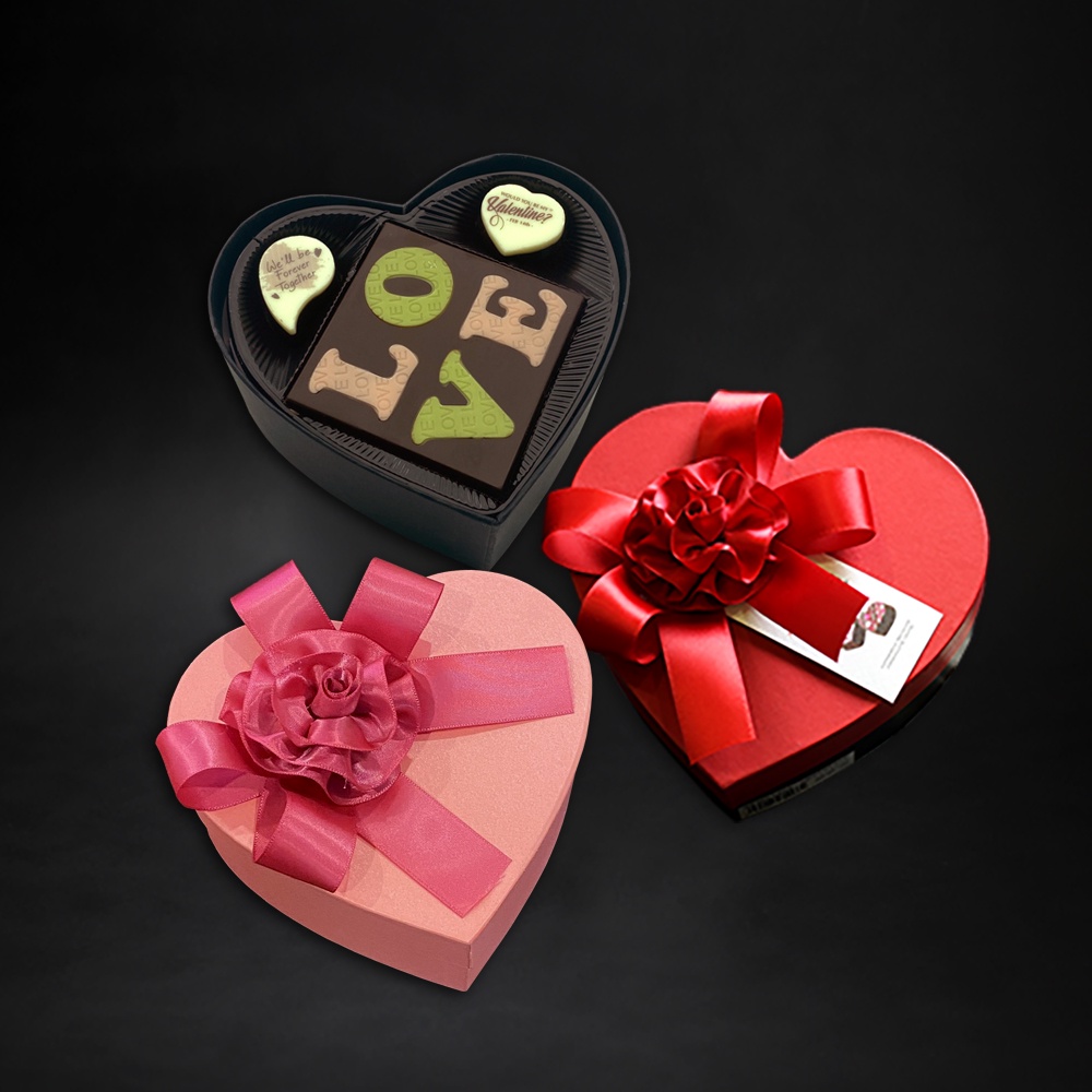 Hộp Socola trái tim Socola Valentine Chocolate