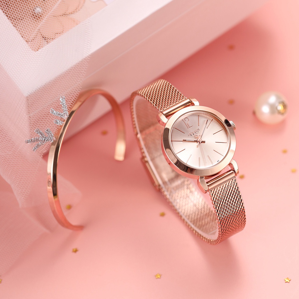 Đồng hồ nữ Julius JA-732 (Đồng)