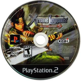 Dynasty Warriors 5 - Xtreme Legends - Đĩa game PS2