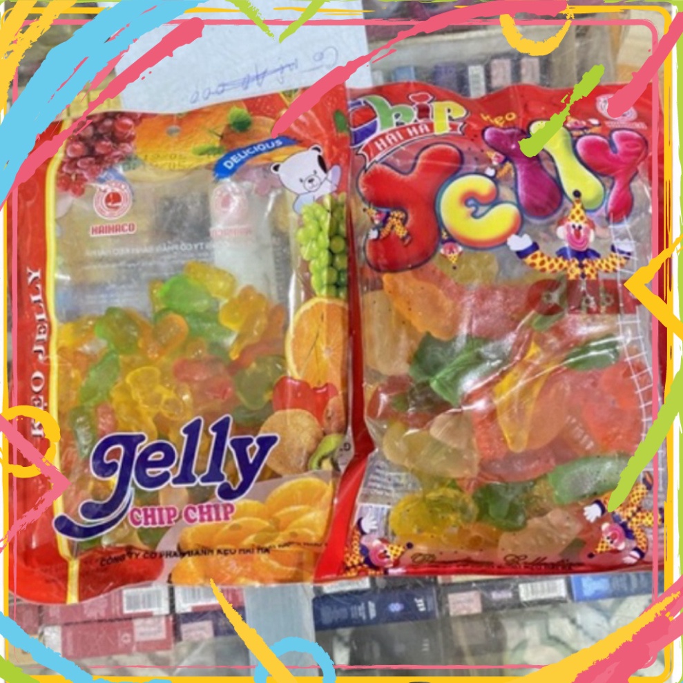 Kẹo ChipChip Jelly Hải Hà 175g