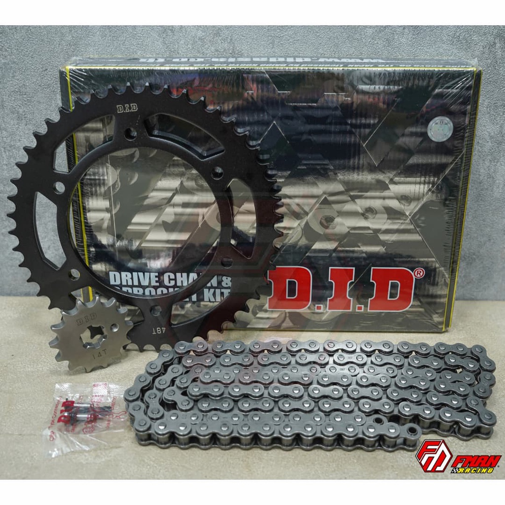 COMBO NHÔNG SÊN DĨA DID R15V4 - R15V4M - R15M - R15V3 - XSR 155 - FZ 155 CHÍNH HÃNG