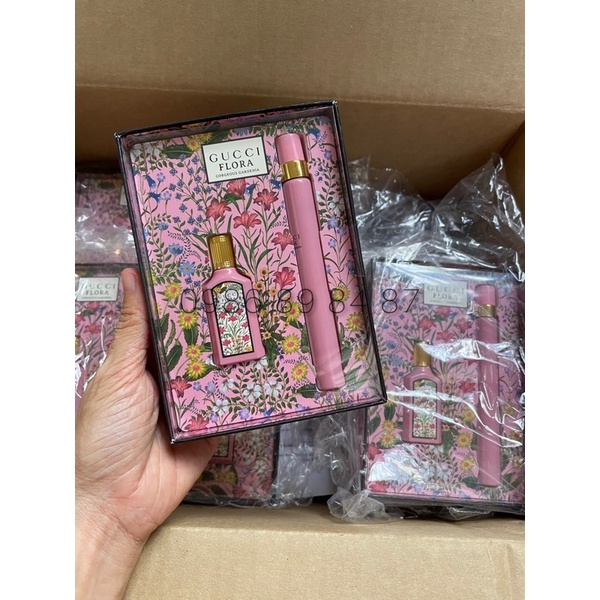 🧚‍♀️Set nước hoa Gucci Flora 2023 mini