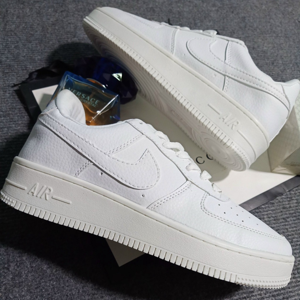 Giày AF1 trắng nam nữ hàng 11 cao cấp - Giày thể thao sneaker nam nữ AF1 trắng Full Box