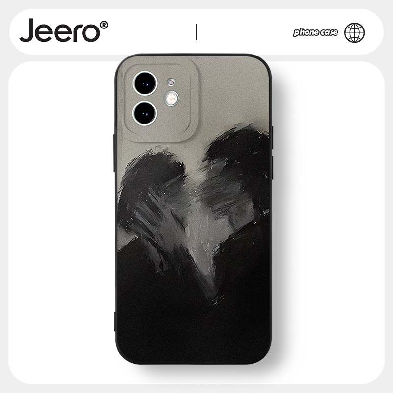 Ốp Điện Thoại JEERO mềm dễ thương đẹp ngầu nam Cho iPhone 14 13 12 11 Pro Max SE 2020 X XR XS 8 7 ip 6S 6 Plus kute HFF2345