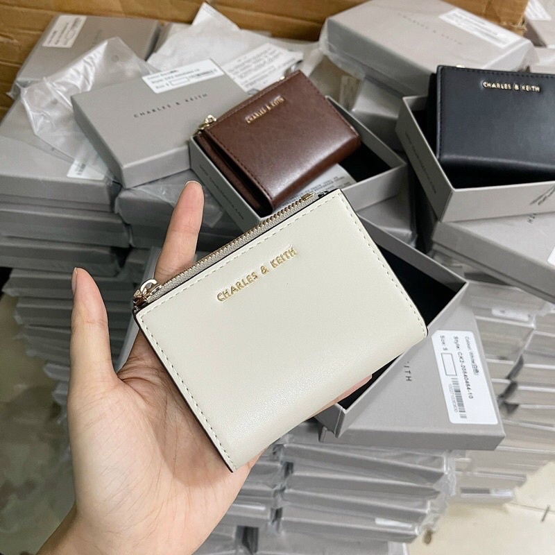 Ví nữ Ck mini da mềm [ full box-HÀNG SẴN]