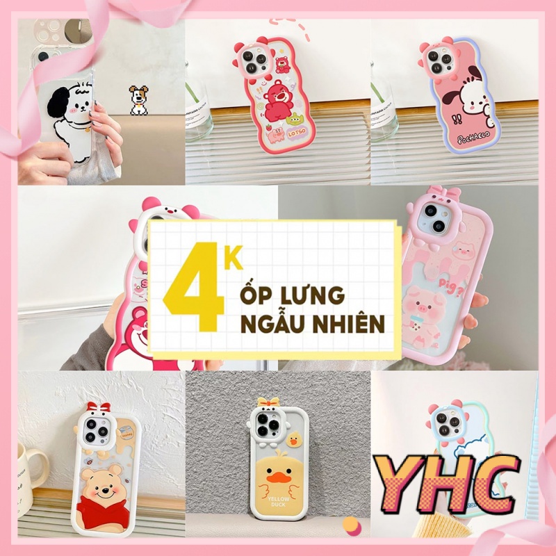 Ốp lưng iphone Các đường nét dễ thương của mô hình gấu con iPhone 6 / 6S / 6splus / se / 7 / 7plus / 8 / 8plus / X / xs / xsmax / 11 / 12 / 13 / 14 / Plus / pro / pro max-6007
