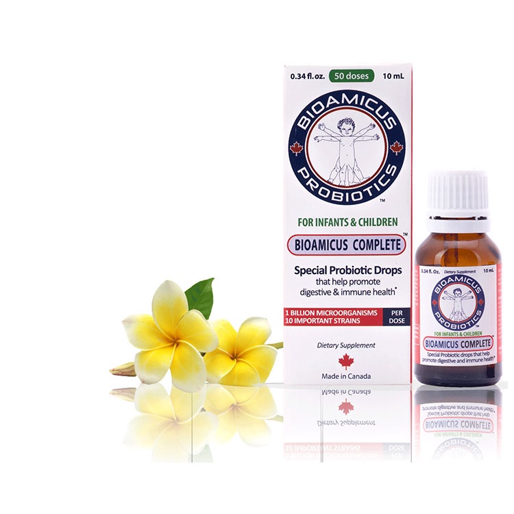 Men vi sinh 10 chủng BioAmicus Complete - Bổ sung lợi khuẩn cho đường ruột của bé