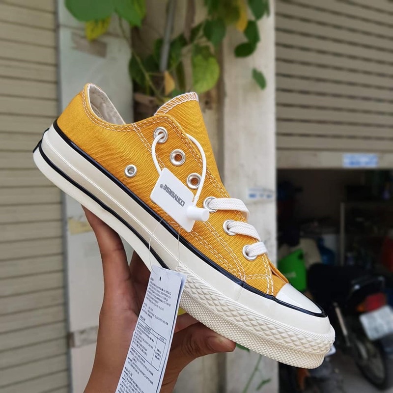 Giày nữ cổ thấp đế độn siêu cao 3cm Cao Cấp - Giày bata nữ thấp cổ chất sịn 2 màu siêu hót