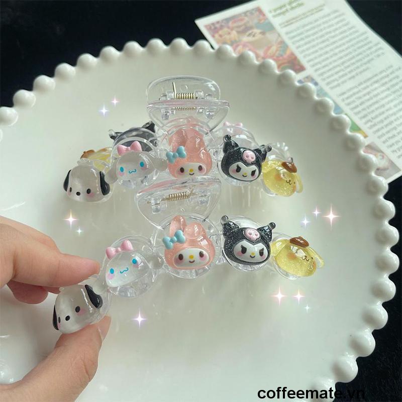 【coffeemate】⚡Kẹp Tóc Hình Hoạt Hình Sanrio  Phong Cách Nhật Bản Xinh Xắn Cho Nữ