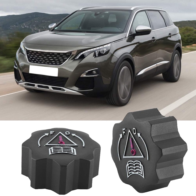 Nắp bình tản nhiệt mở rộng chất làm mát Nắp bình chứa dầu cho Peugeot Citroen 1306J5 9638001280