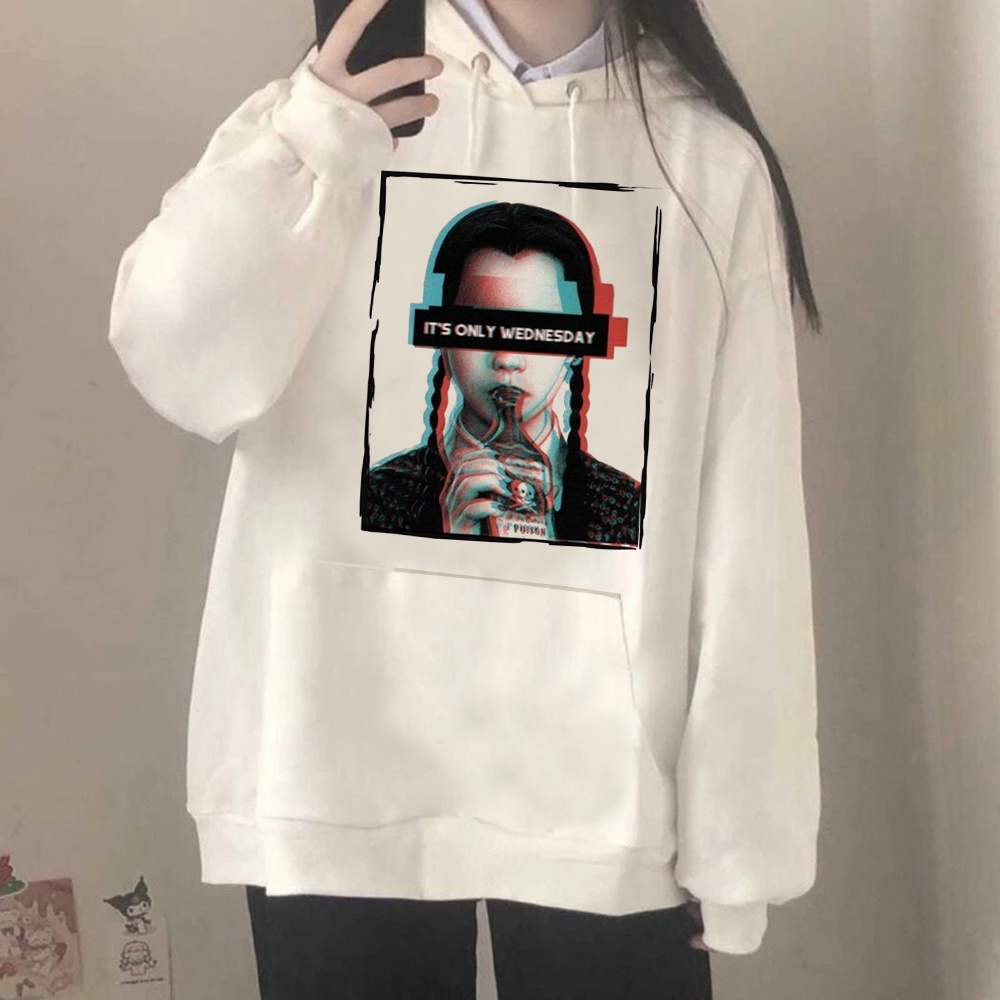 Áo Hoodie Vải Lông Cừu Tay Dài Kiểu vintage Nhật Bản Thời Trang Mùa Đông Cho Nữ
