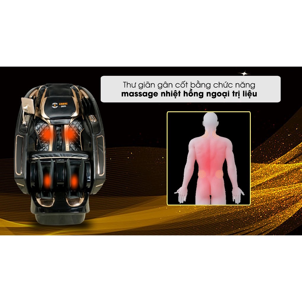 Ghế Massage 6D Toàn Thân Cao Cấp MK337 - Hàng Chính Hãng