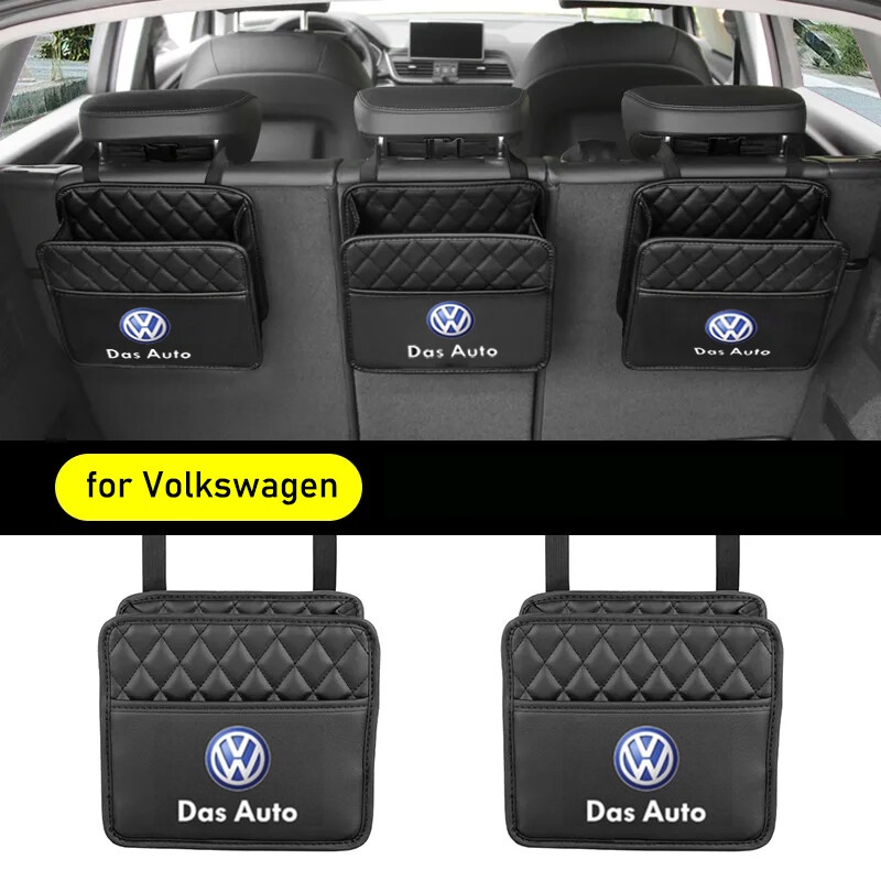 1 Túi Đựng Đồ Treo Lưng Ghế Xe Hơi Đa Năng Cho Volkswagen VW Polo golf Vento Passat Tiguan GTI