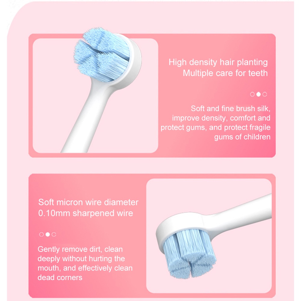 Bàn Chải Đánh Răng Lông Mềm Cho Bé 1-3 - 6 Tuổi