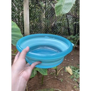 Thau trộn mồi gấp gọn thông minh