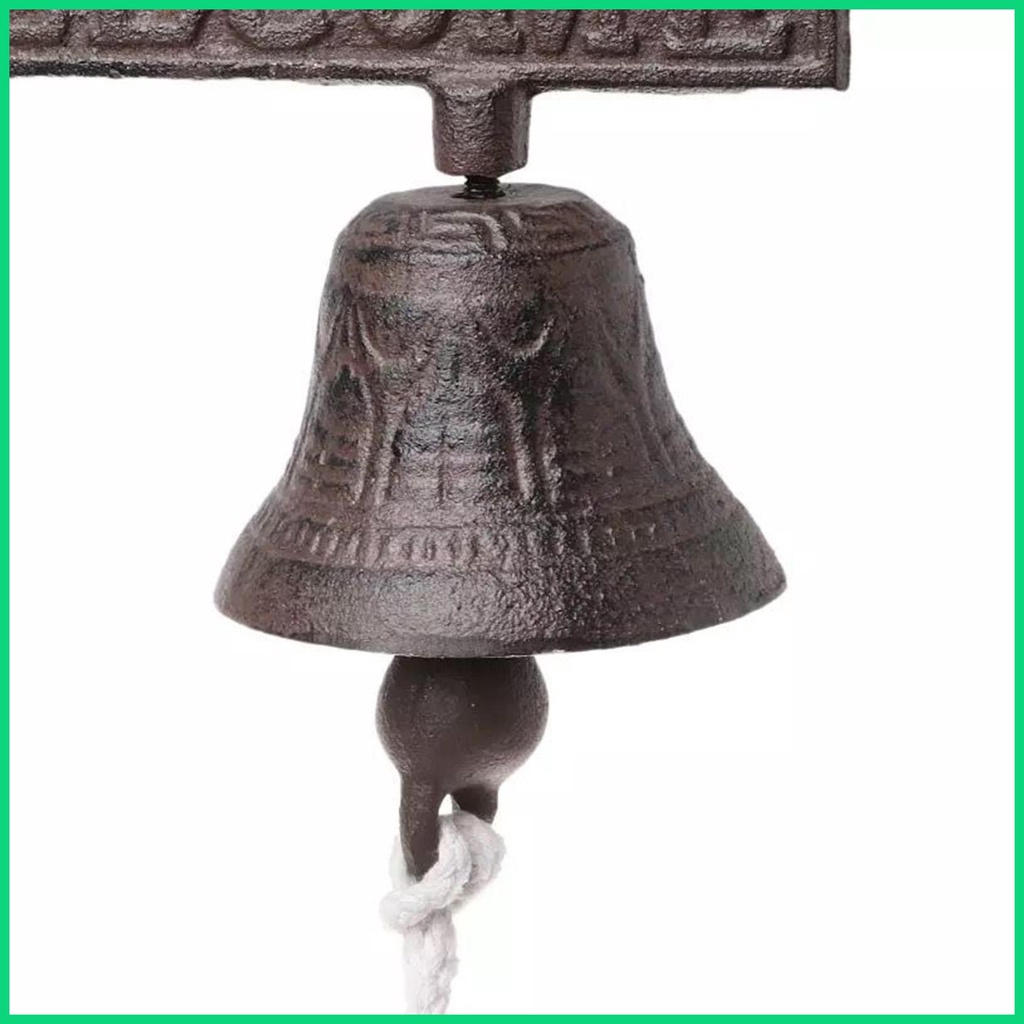 Chuông Cửa Bằng Sắt Treo Tường Trang Trí Phong Cách Vintage
