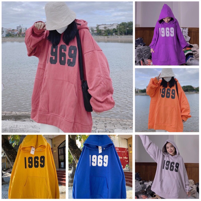 [Xả kho] Áo Hoodie Tai Gấu Sleep Dễ Thương Và Hoodie 1969 Nỉ Ngoạie Phong Cách Vintager (Hàng Sẵn,Ảnh Thật) | BigBuy360 - bigbuy360.vn