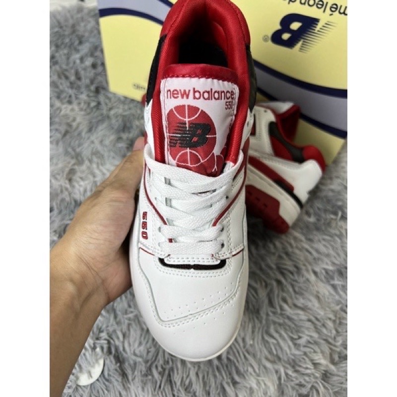 GIÀY NEW.BALA!NCE 550 WHITE RED LAI AU