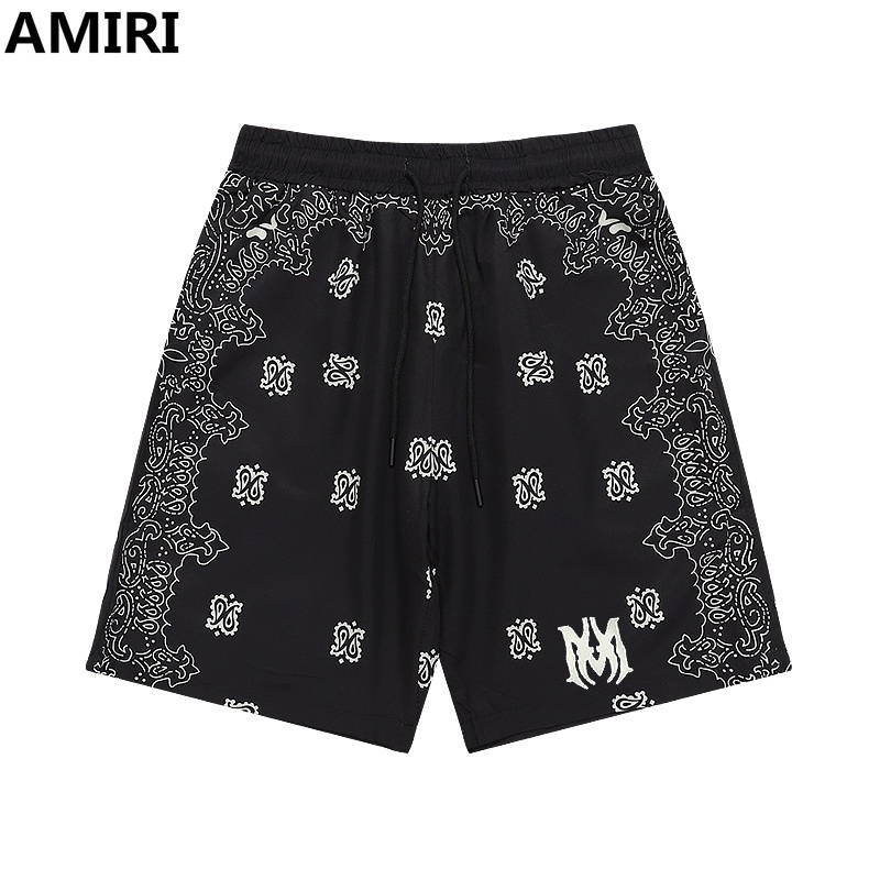 Quần Short Lưng Thun In Họa Tiết AM & I Thời Trang Cho Nam Và Nữ
