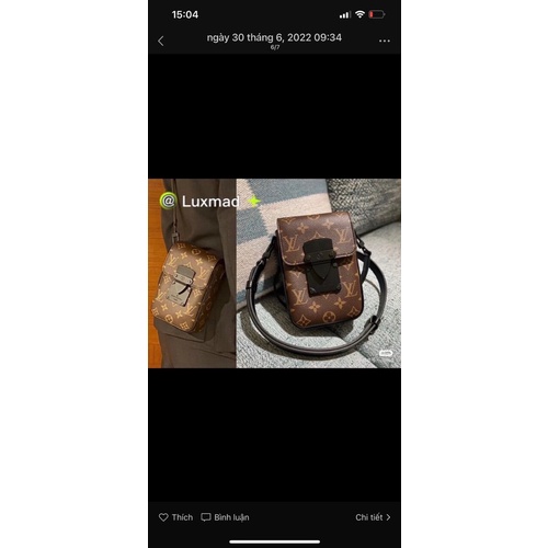 Túi LV phone pouch bà super hàng fullbox cao cấp