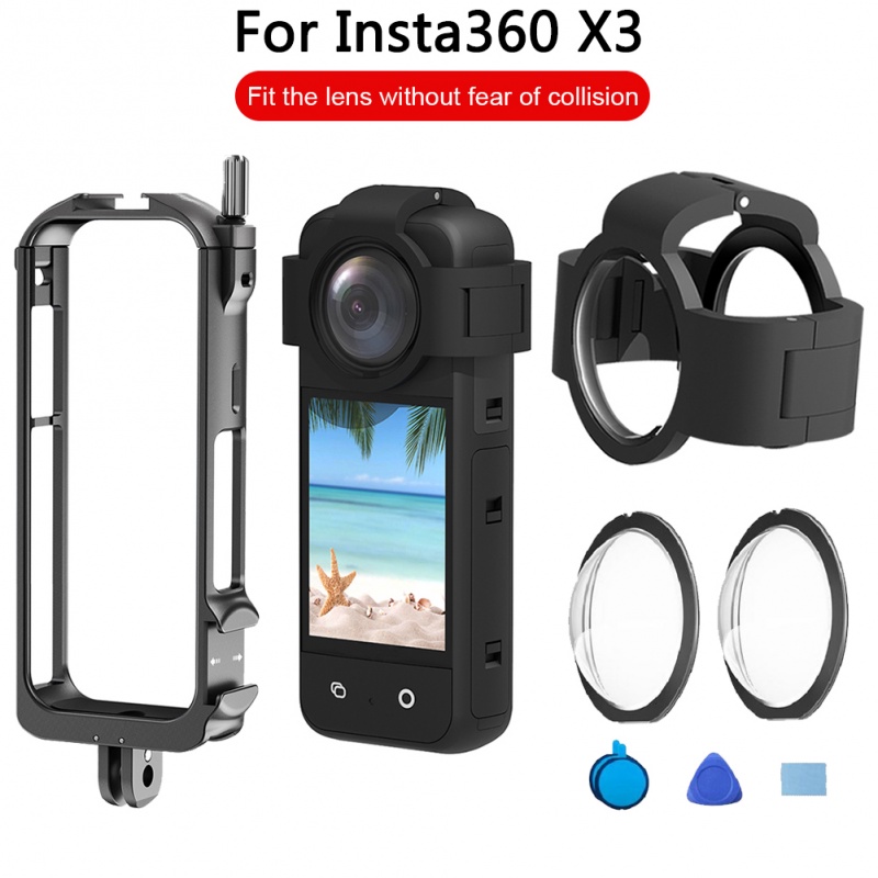 Kính Cường Lực Bảo Vệ Ống Kính Máy Ảnh Cho Insta 360 ONE X3