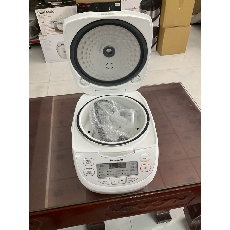 Nồi cơm điện tử Panasonic 1 lít SR-CL108WRA Malaysia - Hàng trưng bày