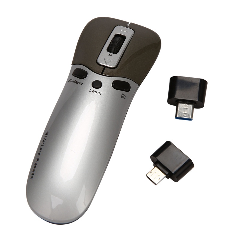 Chuột Không Dây Đa Năng 6D 3 Trong 1 Cho Pc, Laptop