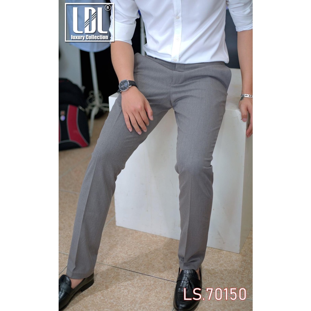 Quần Tây Nam Đẹp Cao Cấp LDL ,Quần Âu Công Sở Ống Côn Kiểu Dáng Hàn Quốc Trẻ Trung Hiện đại