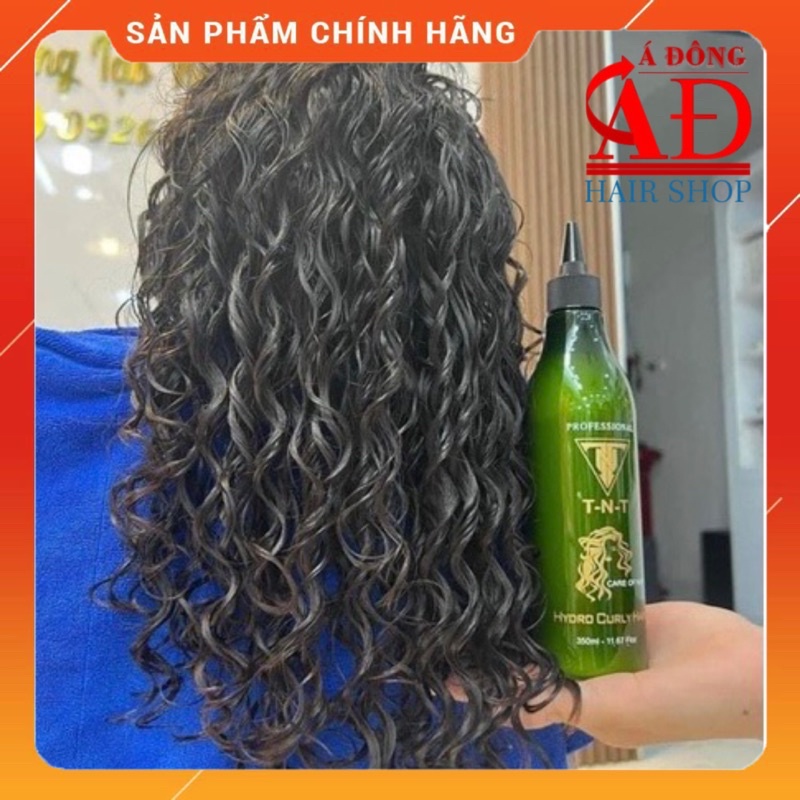 Kích xoăn TNT Hydro Curly hair tăng độ quăn cho thuốc uốn tóc chuyên nghiệp Salon 450ml