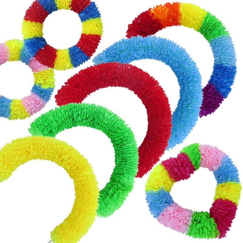 MUVAKO Vòng Hoa  7 Kích Cỡ Dùng Trang Trí Tiệc Cổ Vũ