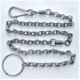 Xích Inox cho chó, mèo size 1 xích mèo cỡ nhỏ dài (hanpet 325e) (dùng cho chó &lt;5kg và mèo)