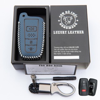  Bao Da Chìa Khoá Toyota Corolla Cross 2020-2022 Da Thật Giá Tận Xưởng Khắc Tên & Số ĐT Chủ Xe 